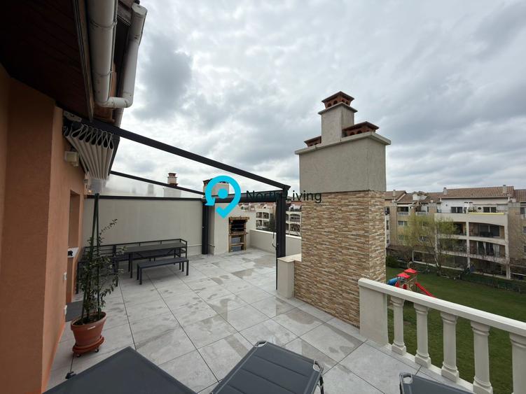 Apartament 3 camere premium renovat, terasa mare Pipera