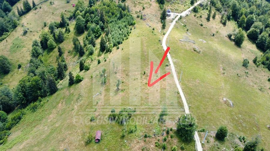 Teren intravilan | 3565 mp | Ideal constructie cabane | Garda de Sus