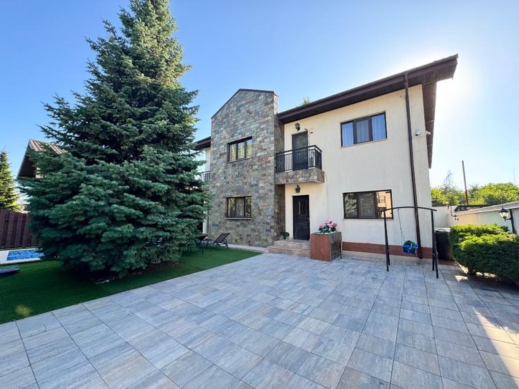 Vila P+1E cu piscina, mobilată si utilată, str. Drumul Negru, Pipera