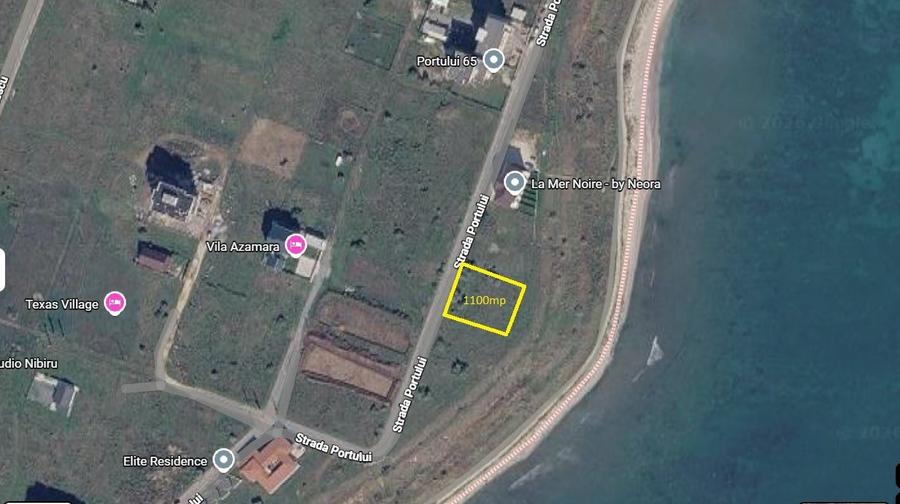 TEREN 1.100MP CU DESCHIDERE DIRECTA LA MARE