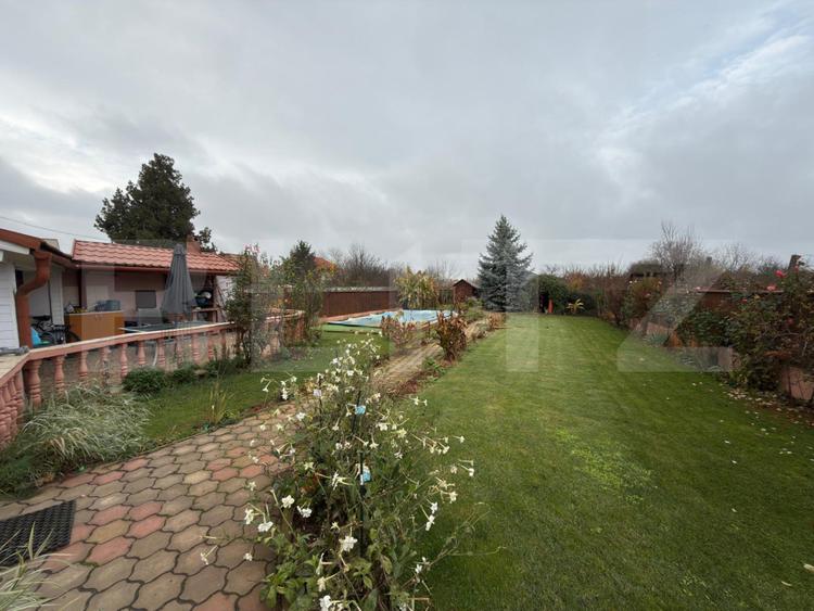 Casă P+E cu piscină și teren generos, zona Semicentral