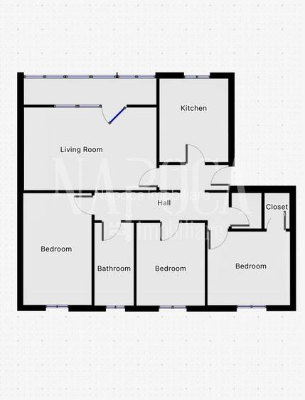 Apartament 4 camere de vanzare in Manastur, Cluj Napoca - 10
