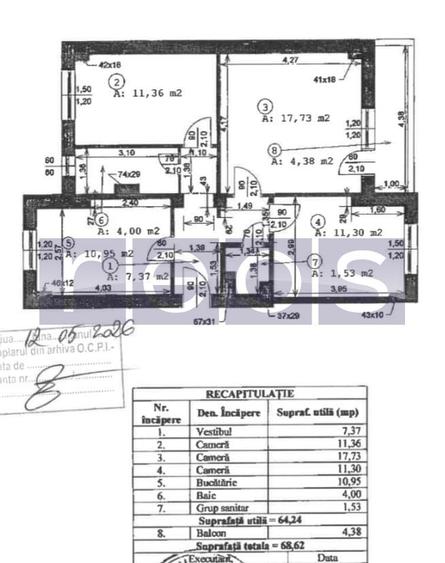VANZARE 3 CAMERE | ZONA TINERETULUI-GHEORGHE SINCAI