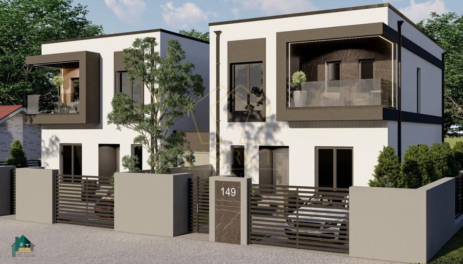 Duplex modern cu 5 camere despartita prin garaj I Calea Urseni