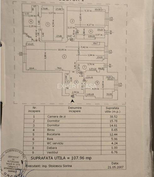 3 Camere | Ultracentral | Piata Victoriei | 108mp - 18