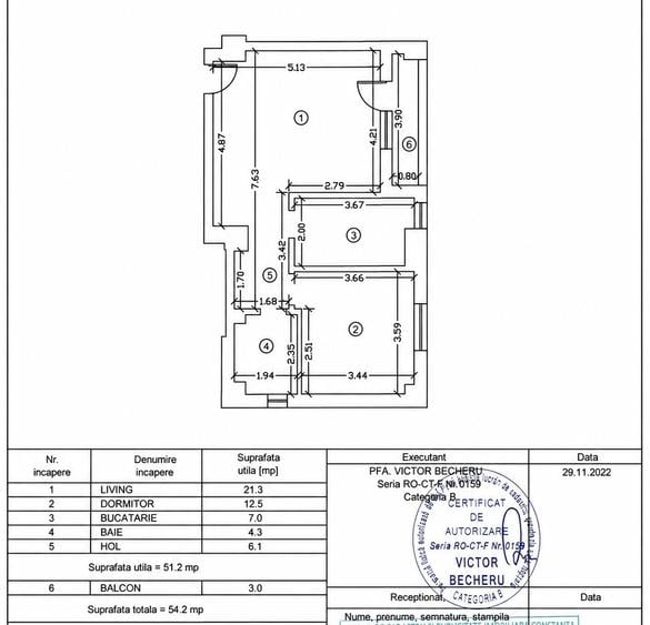 Tomis Plus | Apartament cu 2 camere | Loc de parcare