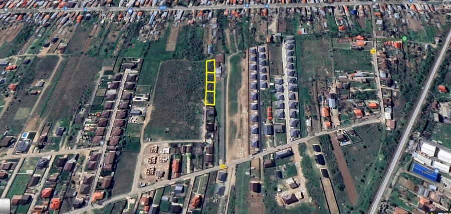 Domnesti - Ciutaci, vanzare 4 loturi de teren intravilan