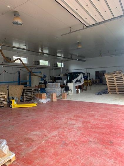ZONA INDUSTRIALA hale de inchiriat diferite suprafete 5E/mp +TVA