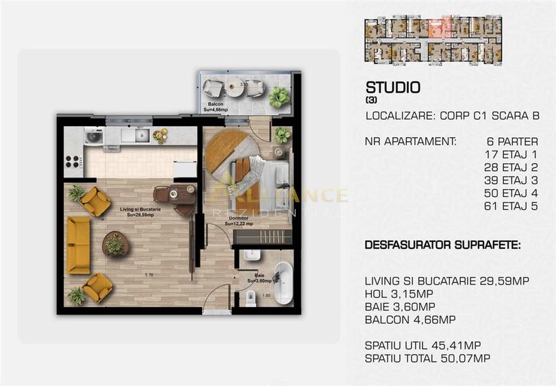 COMISION 0 | 2 camere decomandat | Metrou Berceni | Direct Dezvoltator