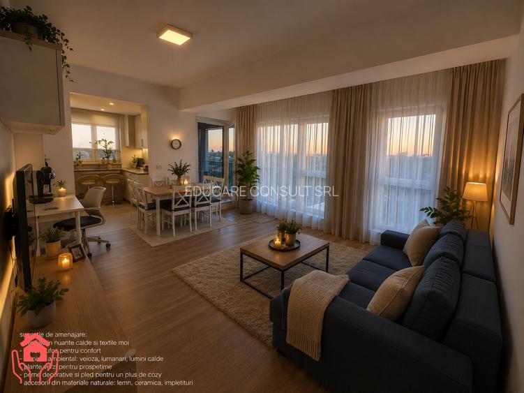 PIPERA PLAZA (Catted Pipera)-2 camere, parc privat, parcare, boxa, COMISION 0%! - 5