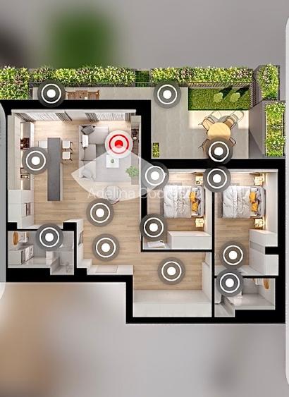 Apartament 3 camere nou | curte proprie | comision 0! - 2