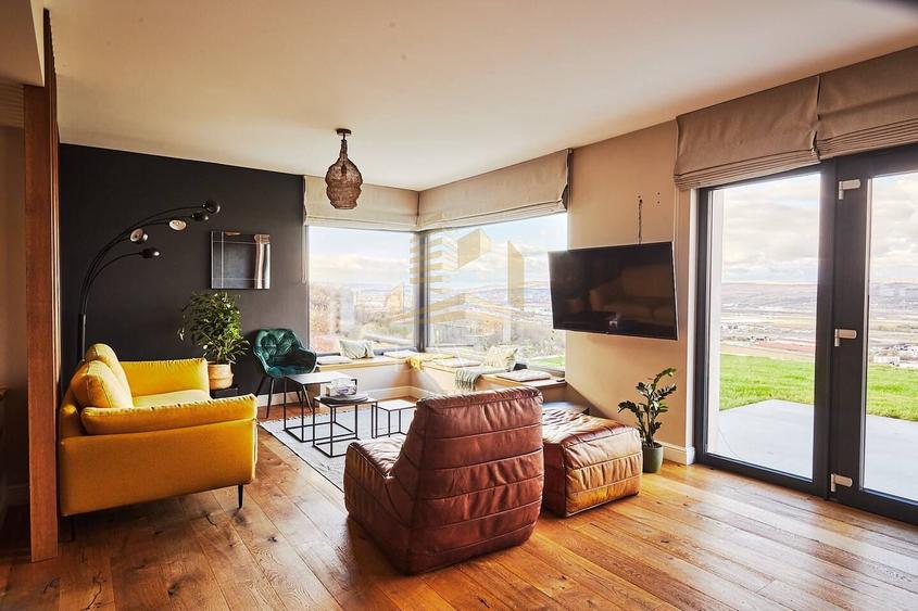 Casa individuală ultrafinisata 140mp | 500mp teren | Dezmir | Panorama spre oraș