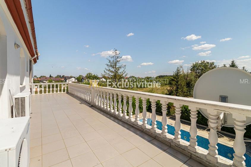 Domeniu privat 5.000 mp, cu reședință de 625 mp și piscină, Corbeanca - 15