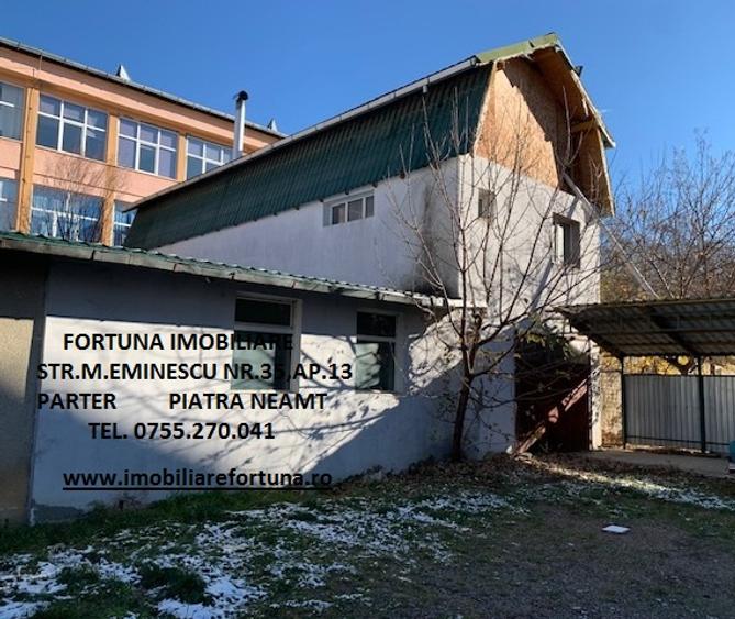 Proprietate imobiliara : 2 cladiri P si P+E si 1627 mp teren, Piatra Neamt