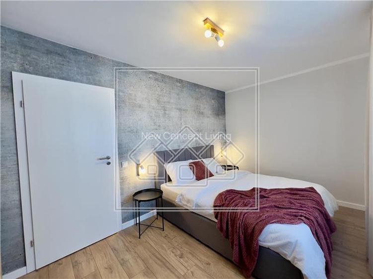 Penthouse mobilat complet, 4 camere si balcon, intabulat - 10