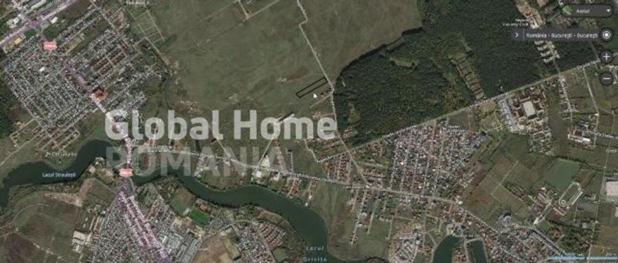 Teren Intravilan 5000 MP | Padurea Baneasa | Front stradal 25 MP |