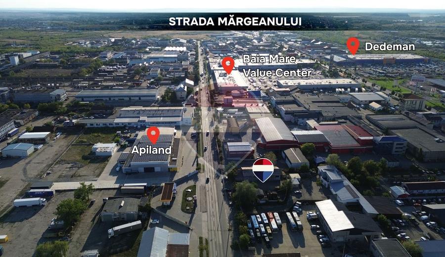 De vanzare teren zona Margianului potrivită pentru SHOWROOM