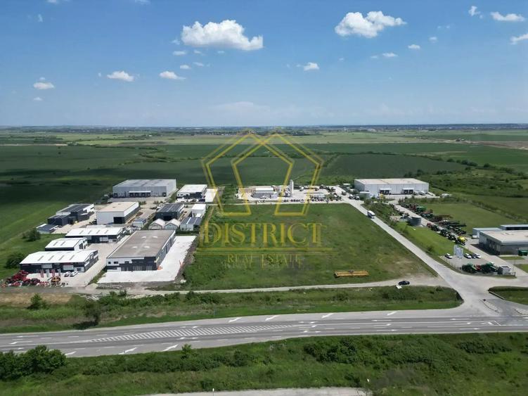 Teren cu AC pentru constructie hala industriala | Aradului