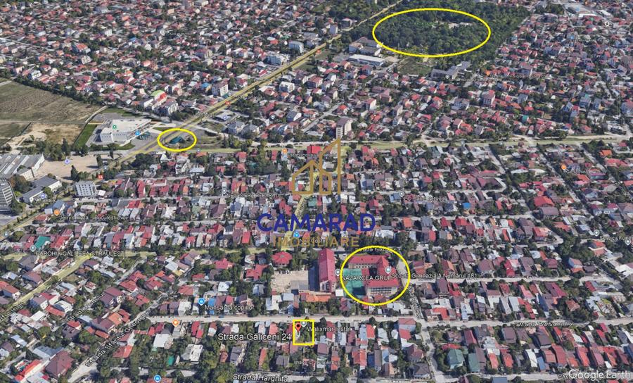 Teren 483 mp – Strada Galiceni 24 - Bucureștii Noi - metrou Laminorului