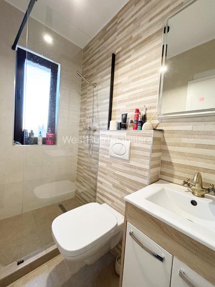Duplex 3 camere, 90mp utili, 330 teren, mobilat utilat in Mosnita Noua - 13