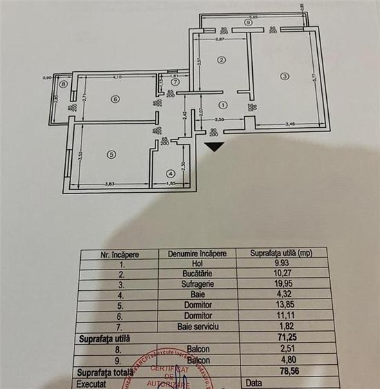 Apartament 3 camere zona Frumoasa - Poitiers