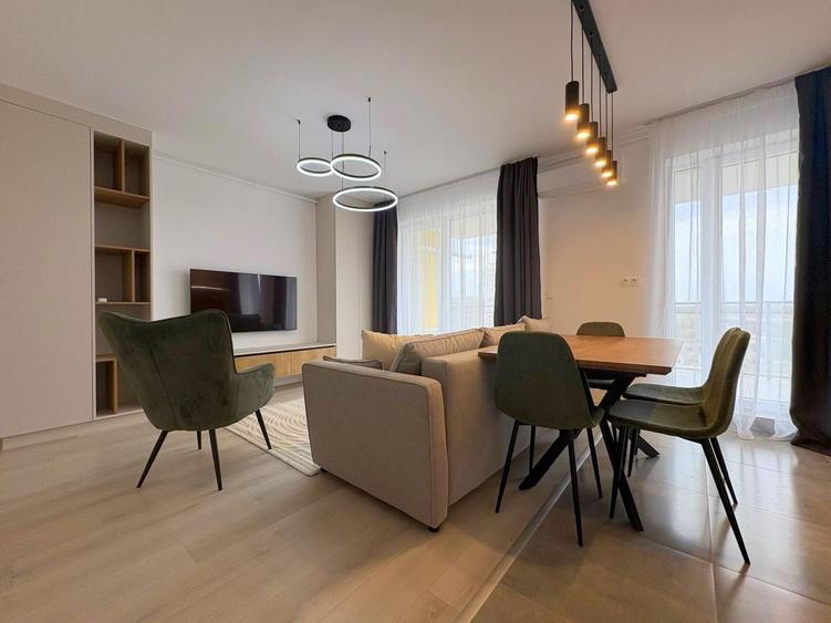 3 camere modern, terasa generoasa, prima inchiriere - Denya Forest