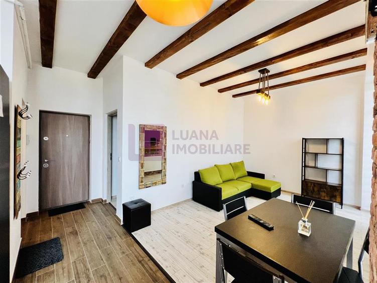 Apartament 2 camere cu terasa 45 mp | mobilat si utilat modern | Henri Coanda |