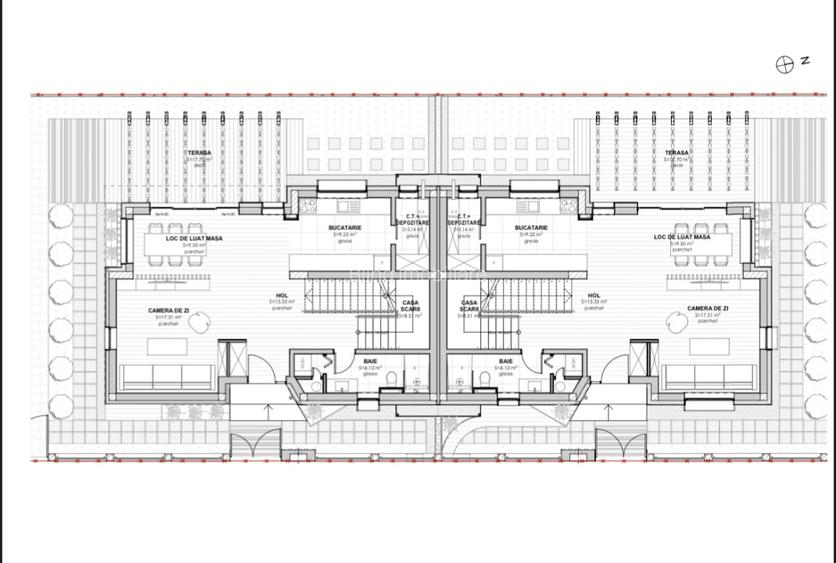 Duplex 129mp, 4 camere, 281mp teren, zona Dumitru Tautan   - 3