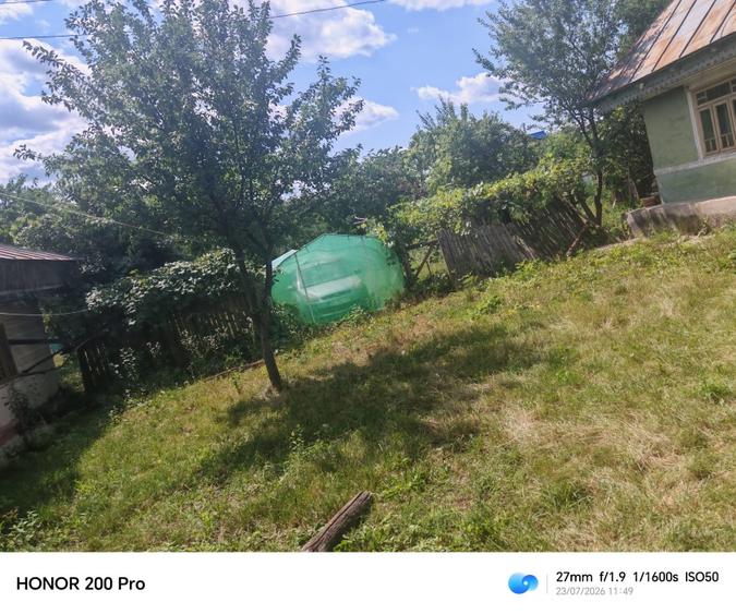 De vânzare: Gospodărie tradițională cu 2 case și teren 1.000 mp – Sat Băhnișoara