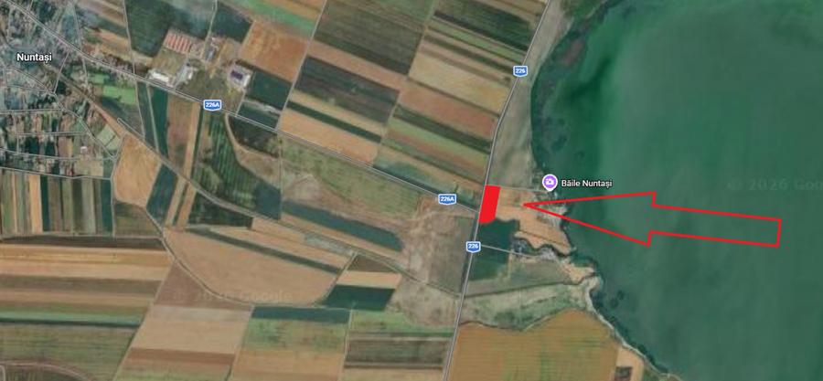 Teren intravilan de vânzare cu dubla deschidere de 277ML la Drum Judetean