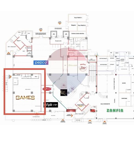 Spațiu comercial 244mp Ultracentral Milcov