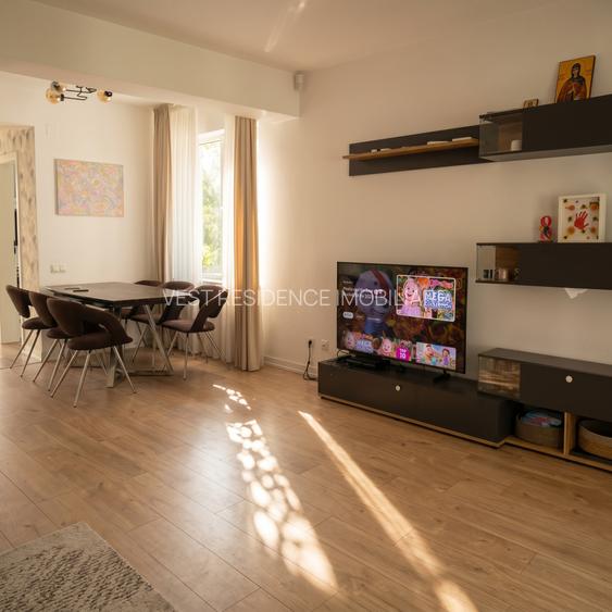 Duplex cu 4 camere, stil mediteranean. Complet mobilat/utilat - 18