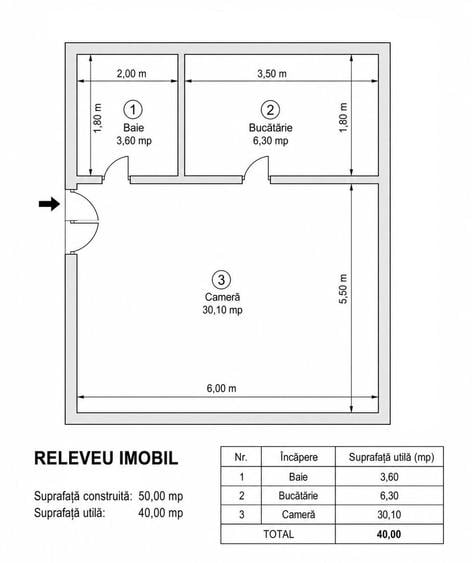 Spațiu comercial – ideal pentru birouri, VASLUI - zona CRUCEA GĂRII;