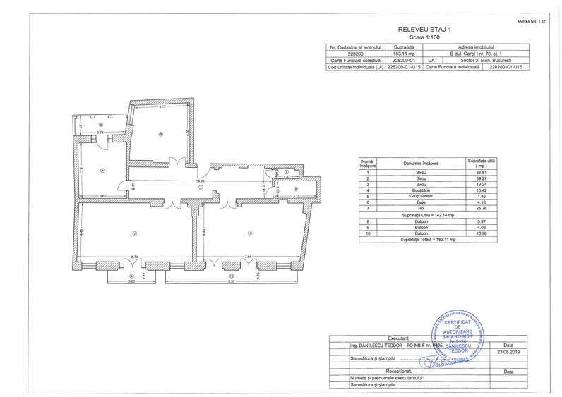 Spațiu de birouri – Bd. Carol I × Calea Moșilor - 22
