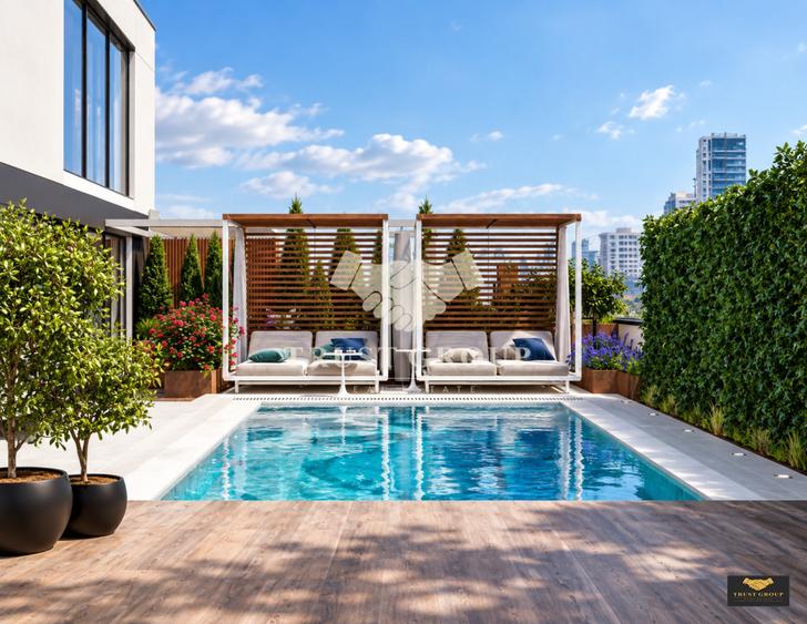 Duplex Aviatiei 790mp | Piscina pe terasa | 12 Parcari | Boxa 53mp | +Ap 2 cam