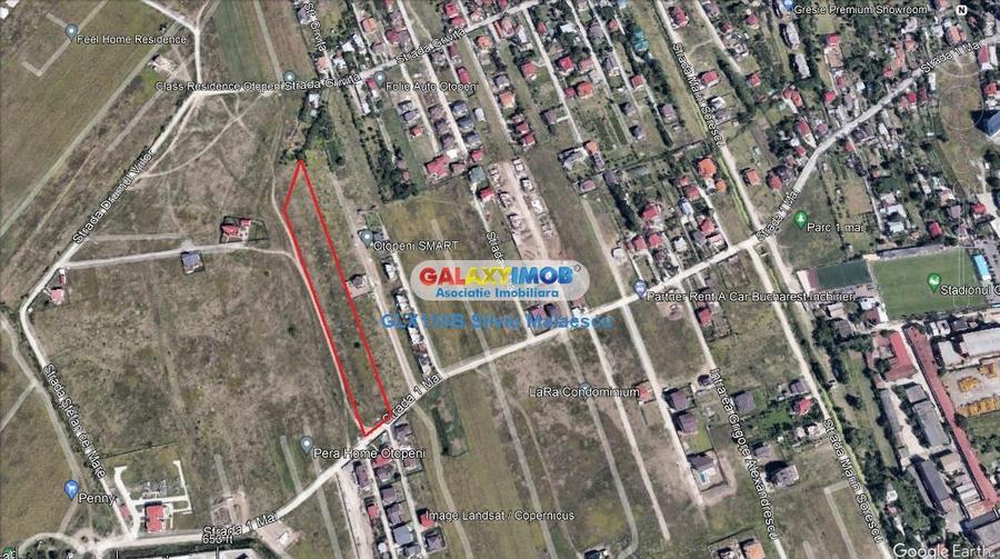 Otopeni 969 Mp - Lot 694 Mp+275 Mp(cota de drum si gradina) str. 1 Mai