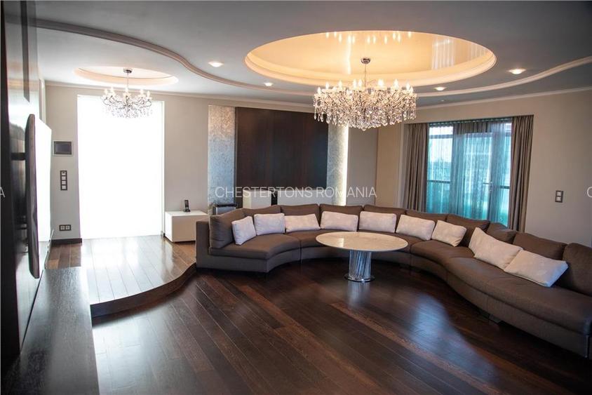 Penthouse de lux cu vedere lacul Floreasca Bucuresti   I 300 mp utili | Terase 2 - 2