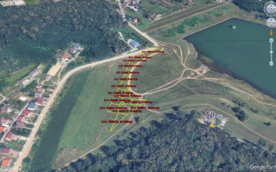 Teren intravilan 18 loturi suprafata totala 9100 mp Medias