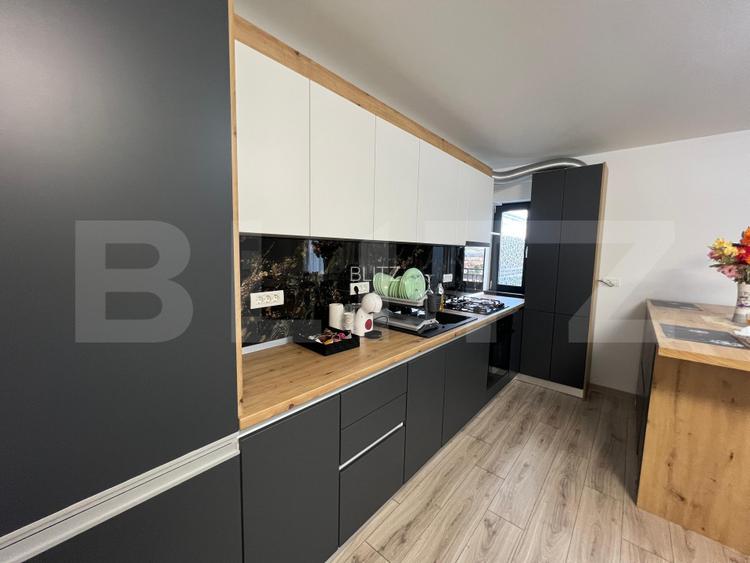 Apartament modern cu terasă de 15 m2 și priveliște panoramică – 58 m2, etaj 3 - 2