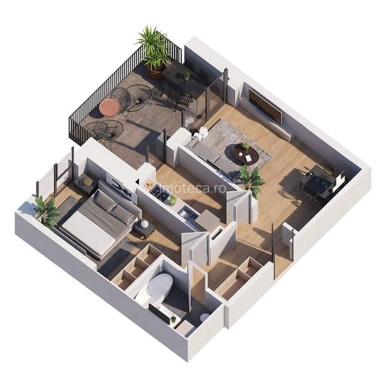 Oferta! Apartament 2 camere cu parcare si boxa incluse in pret - 2