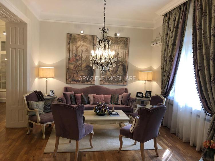Sanctuar de Lux în Dorobanți: Apartament deosebit cu șemineu și finisaje nobile - 9