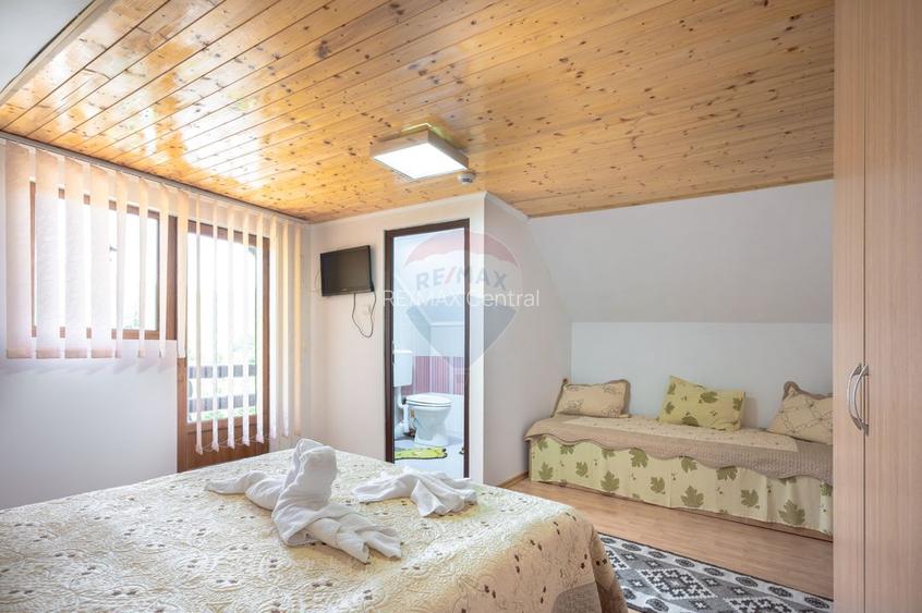 Cabană turistică, 12 camere cu restaurant, bucătărie + sală evenimente - 58
