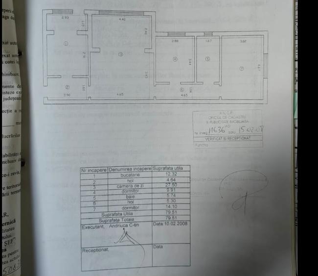 Apartament 3 camere, zona Podu de Piatra