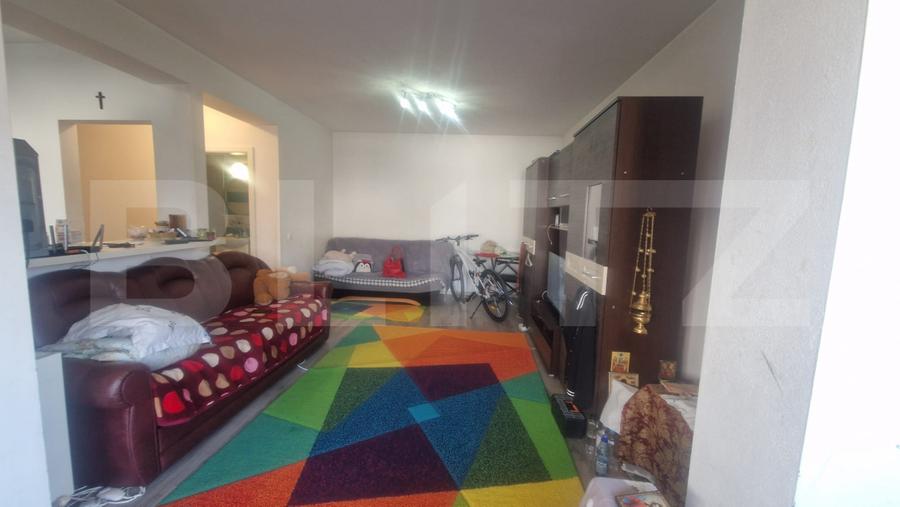 Apartament 2 camere cu gradina ,mobilat, utilat, se doreste si schimb cu casa