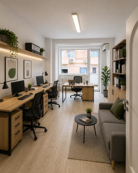 Dorobanti, birou 3 camere, zona Beller (strada Constantin Aricescu) - 10