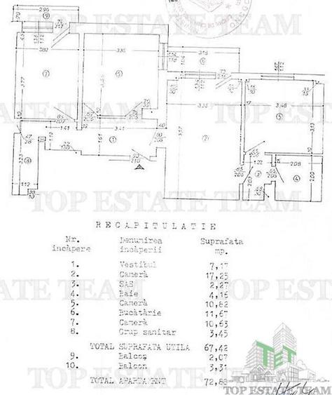 Apartament 3 camere spatios, de vanzare in zona Bucur Obor