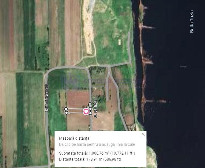 TUZLA - Teren intravilan 1000 mp, langa lacul Techirghiol!