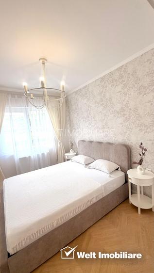 Apartament trei camere, ultrafinisat, partial mobilat, strada Urusagului - 7