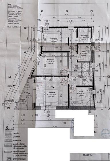 Casa individuala de vanzare, teren 500 mp, finisat, garaj, zona Vivo - 8