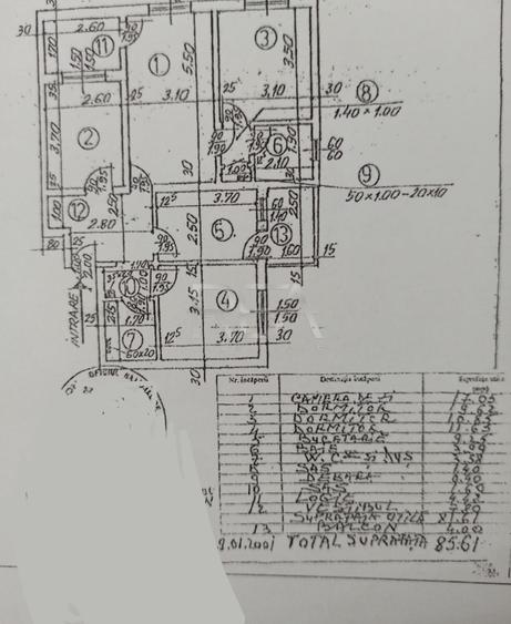 4 camere- Centrală proprie- Etaj 6/8- Bloc Anvelopat/ Modoran Ene/Margeanului
